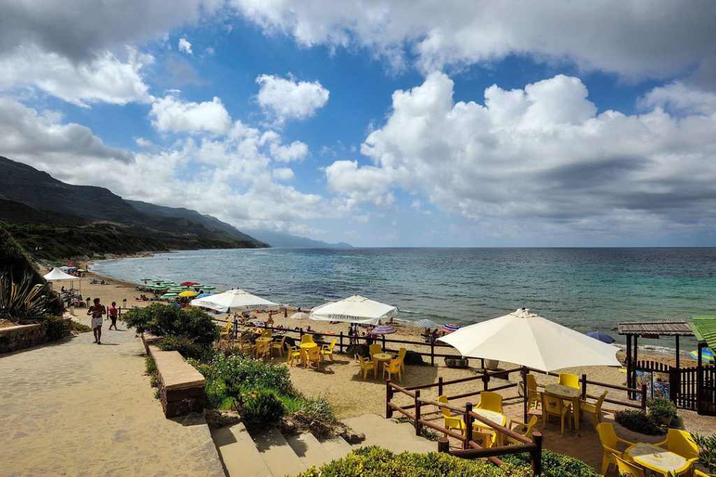 Passerella di accesso alla spiaggia (foto di Ivo Piras)