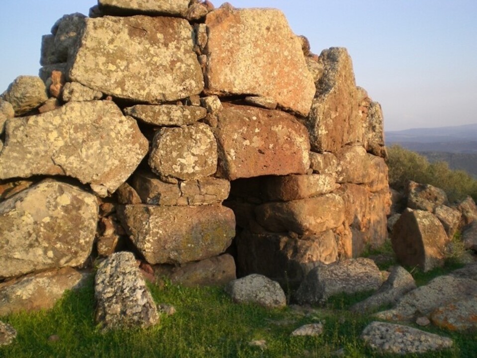 Un particolare del complesso prenuragico di Monte Baranta (ph. Sardegna Turismo)